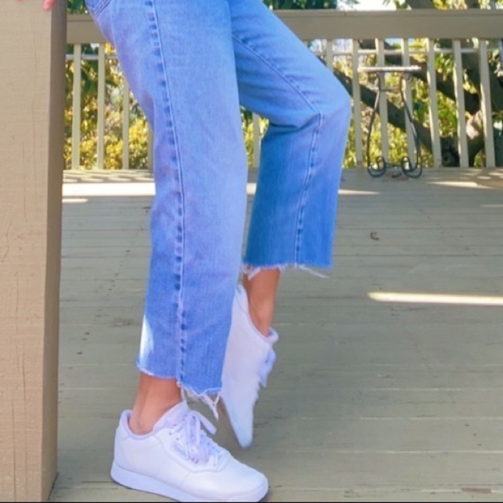 White Reeboks